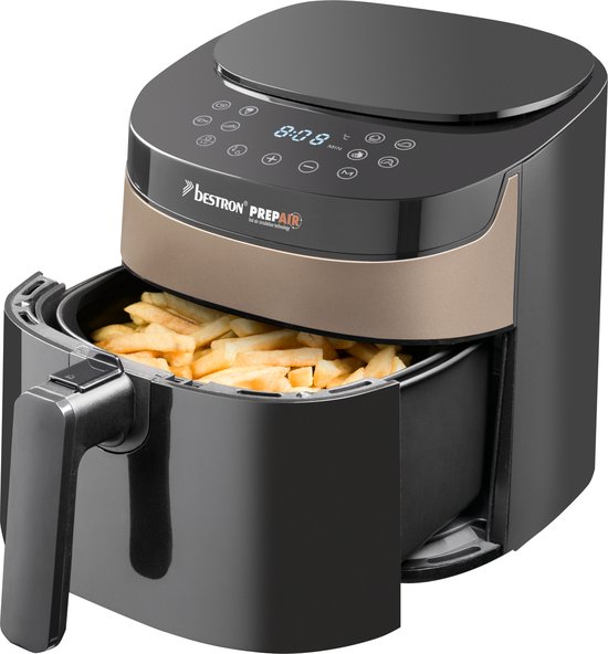 Bestron Airfryer Digitale Heteluchtfriteuse 4L Beige - Bestron - €54,90