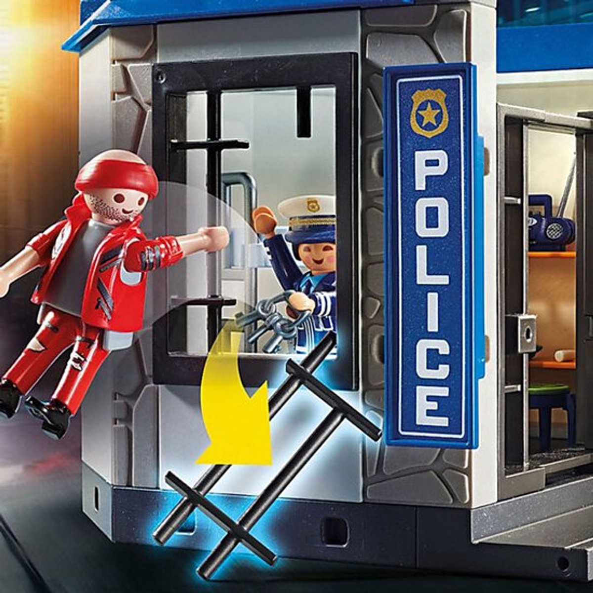 PLAYMOBIL City Action Politie: ontsnapping uit de gevangenis - 70568 — afbeelding 22