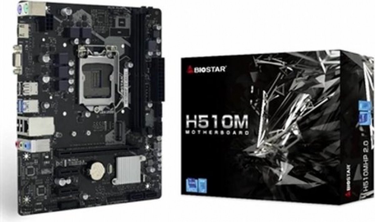 Biostar H510Mhp 2.0 Moederbord Intel H510 Lga 1200 (Socket H5) Micro Atx - afbeelding 7