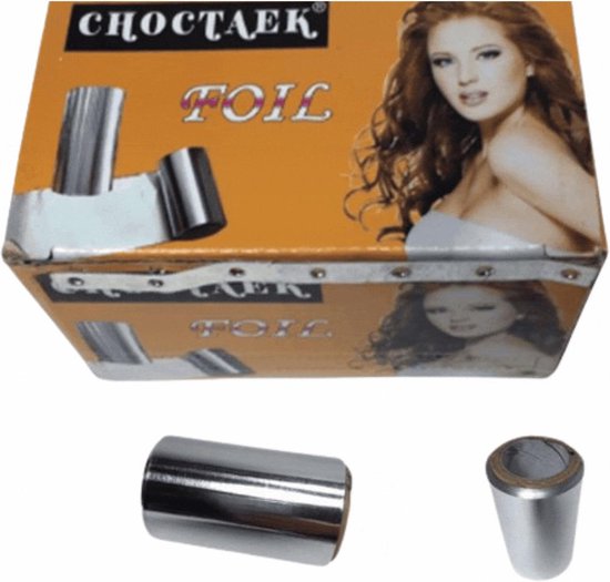 Feuille de coiffure feuille de coiffure met en évidence une feuille d'aluminium 100 cm x 10 cm x 0,025 mm