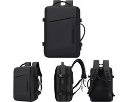 SUMOH® Rugtas Rugzak voor School Reizen Werk laptop Cabin Bag 45x36x20 Nieuwe Easyjet 17 Inch Anti-Diefstal Hand Bagage Hand Bagage Goedgekeurd Carry On Bag Holiday Flight Bag