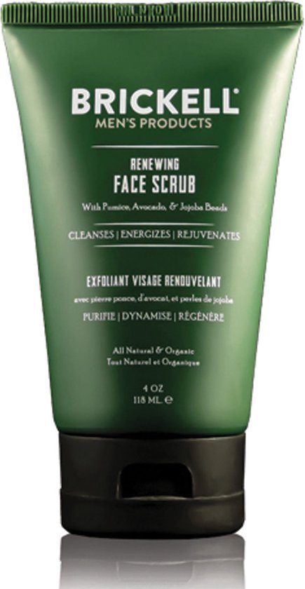 Men’s Renewing Face Scrub van Brickell