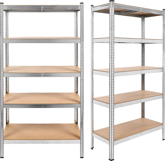 Koop uw Stellingkast BRASQ 5 borden 90x40x180cm | PCI