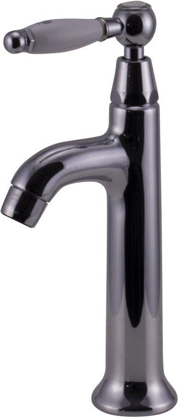 Gessi Helium keukenkraan met flexibele vaatdouche 1-hendel chroom/zwar