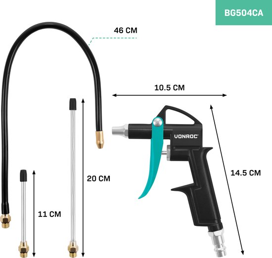 Metabo Accessoires Perslucht Luchtpistool BP 10 - Orion - 601579180 Metabo Accessoires Perslucht Luchtpistool BP 10 - Orion - 601579180