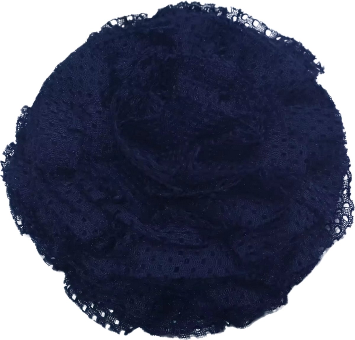 Ibramani – Sara Inner Hijab met Kruismotief en Haarknotontwerp – Muts – Hoofddeksel - Hoofddoek - Tulband – Haarband – Tulband Cap – Head wrap - Damesmutsen – Hoofdwear - Ramadan - Ied ul Fitr - Suikerfeest – Navy Blue