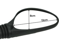 Spiegelset Mezoly voor Peugeot Speedfight, Vivacity