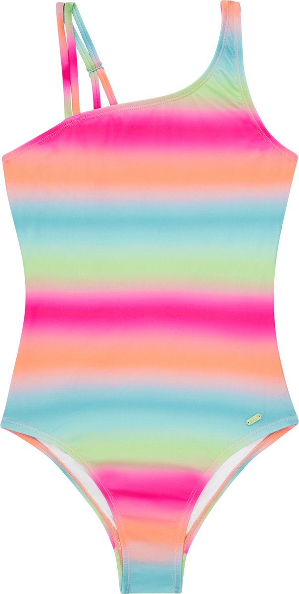 Protest Prtrica Jr – Badpak Meisjes – Schouderband – Verstelbare bandjes – Stretch Blauw
