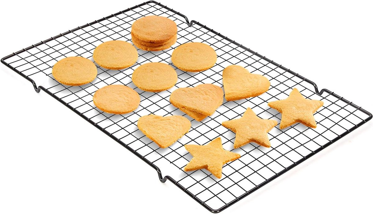 Cooling Grate Non-Stick for Cake Grilling - 40.5 x 25.5 cm