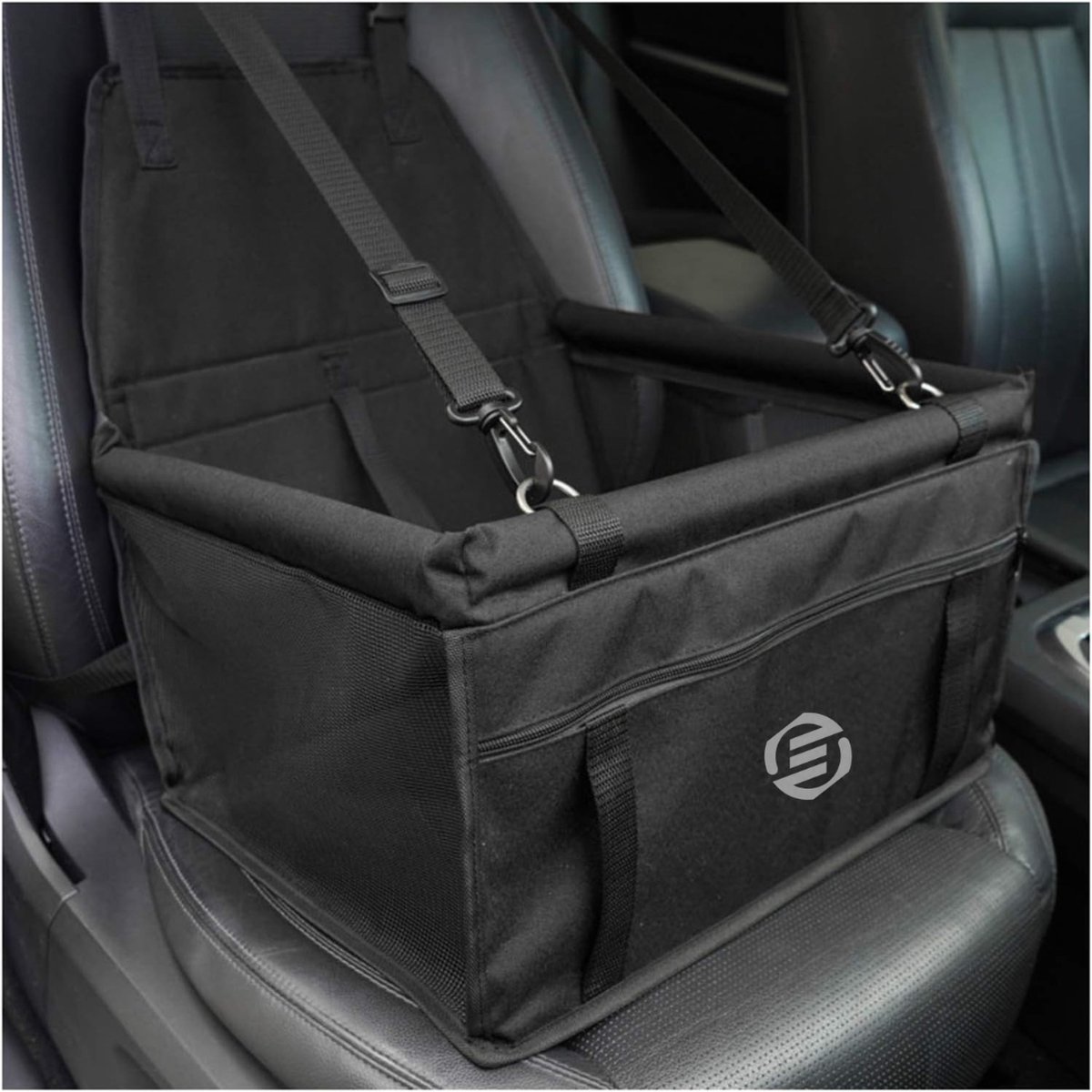 Equivera Hondenmand Auto - Autostoel Hond - Automand Hond - Hondenstoel Auto - Hondenmand Auto Achterbak - Hondenkussen Auto - Honden Mand Auto