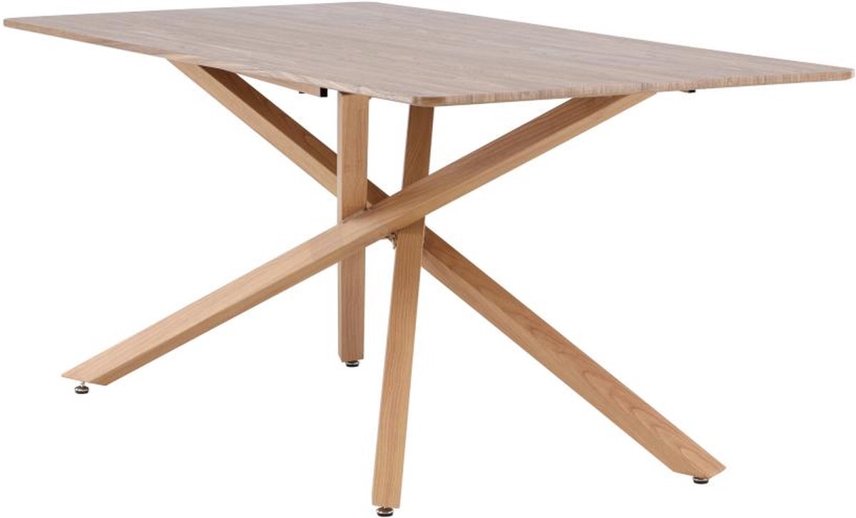 Svea - Zilo rechthoekige eettafel - 180 x 90 cm - naturel