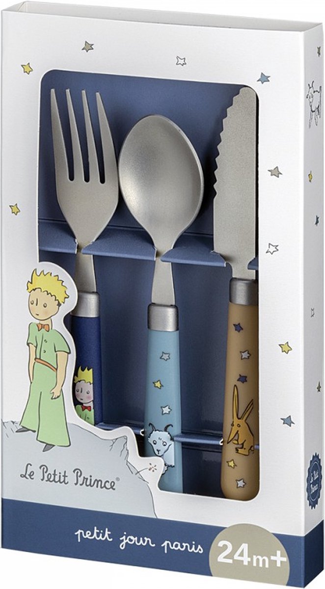 Peuterbestek Petit Prince 3 dlg van Keltum — afbeelding 2