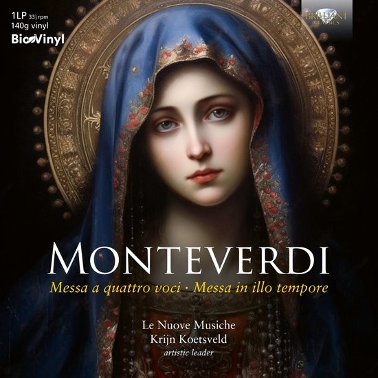 Le Nuove Musiche & Krijn Koetsveld - Monteverdi: Messa A Quatro Voci / Messa In Illo Tempore (LP)