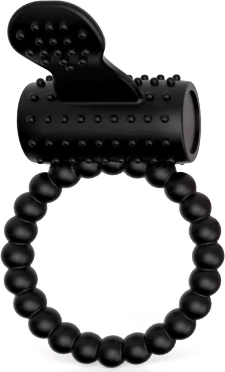 Goedkoopste Vibrerende Cockring - Cockring - Erotiek - Seksspeeltje - Sex Toy Voor Mannen - Penis Ring - Zwart - Black