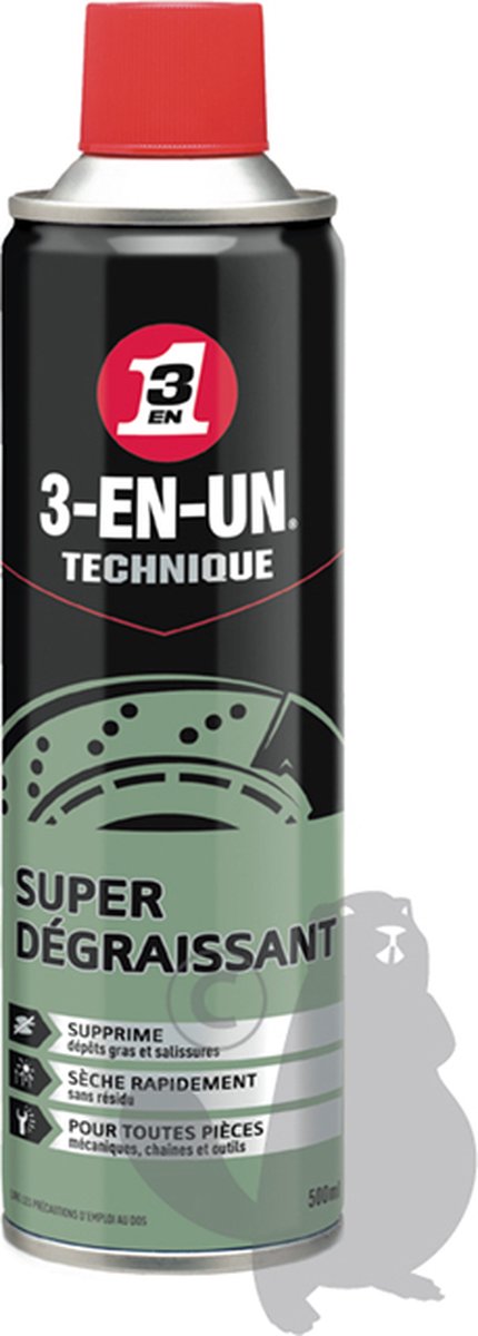 3-EN-UN - SUPER ONTVETTINGSMIDDEL - 500ML