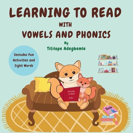 Learning to Read with Vowels and Phonics - cover