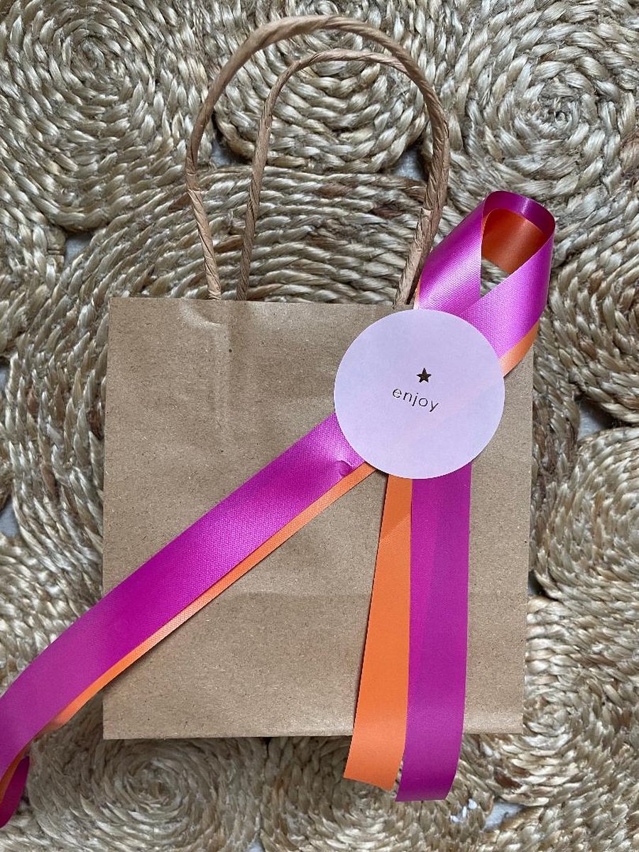 6 stuks paasgeschenkzakken, paastassen met handgrepen, herbruikbare