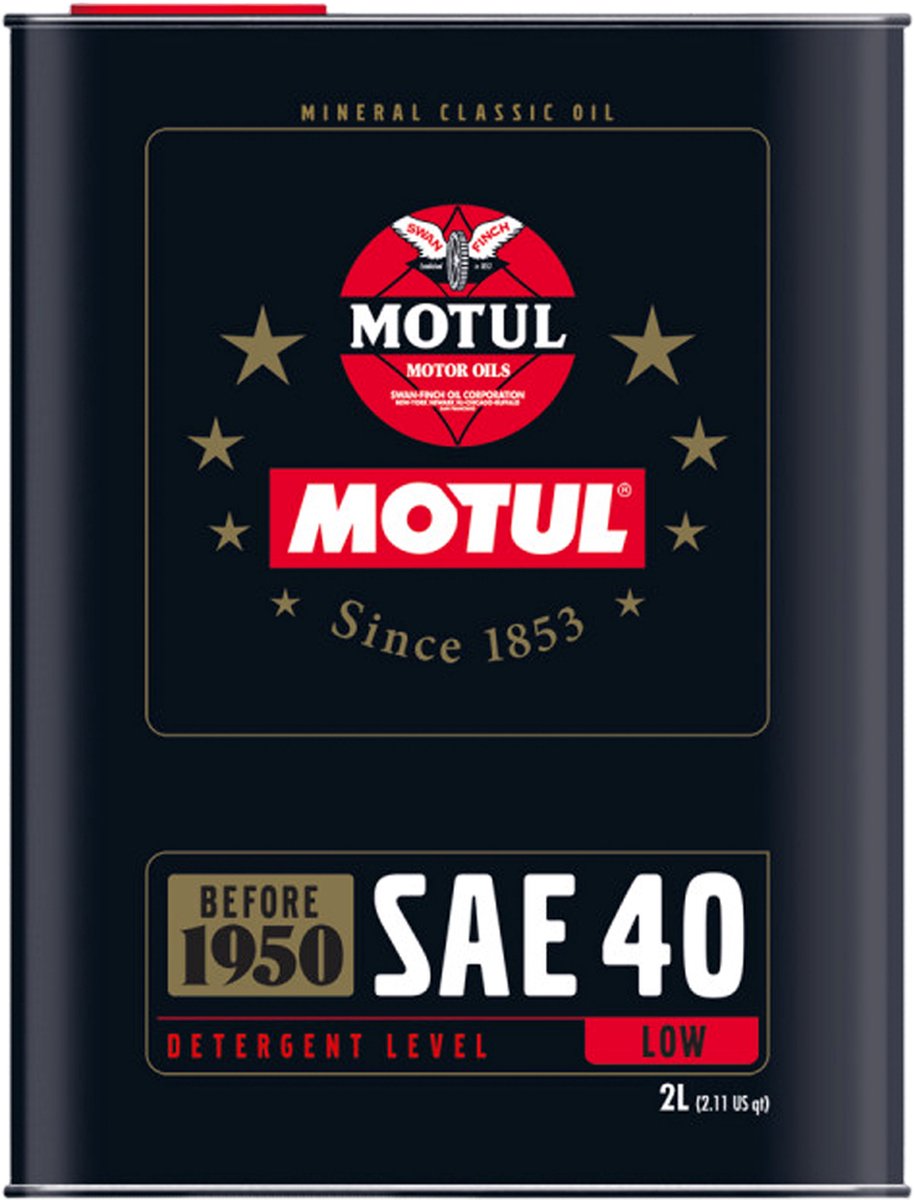 Motul Classic Sae 40 2L Motorolie