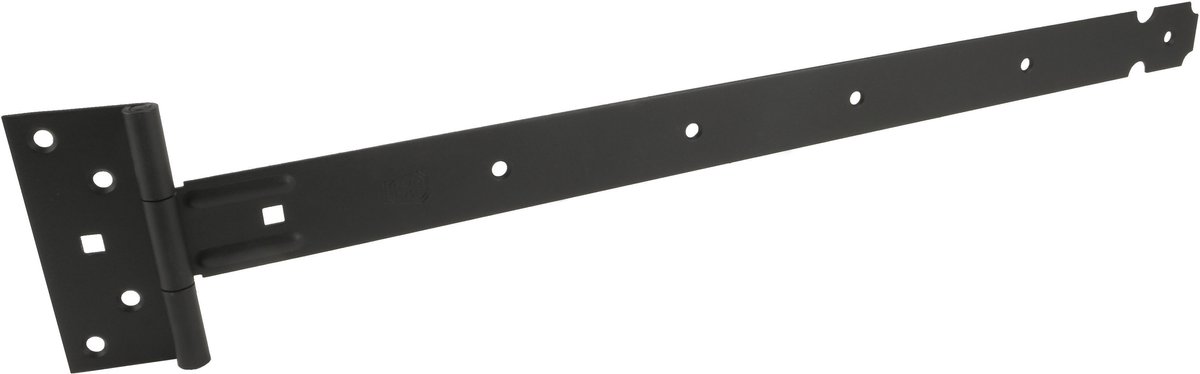 Heng - Zwart - Staal - Gebr. Bodegraven - Kruislicht zwart, 500 mm