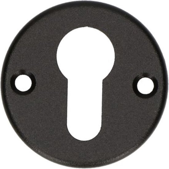 Ami Pc-Rosette 3Rh rond 50mm Zwart