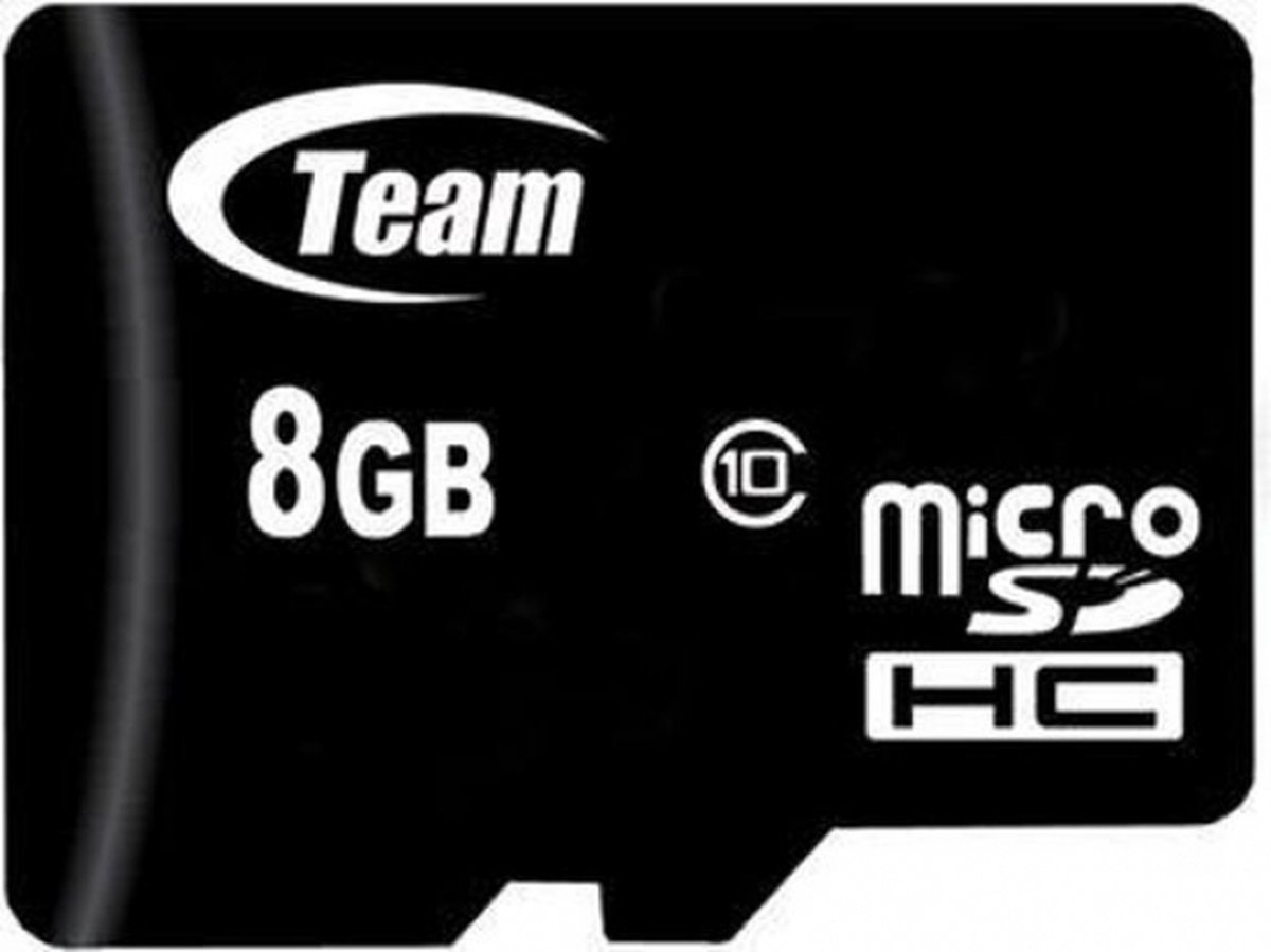 Team Group flashgeheugens microSDHC 8GB