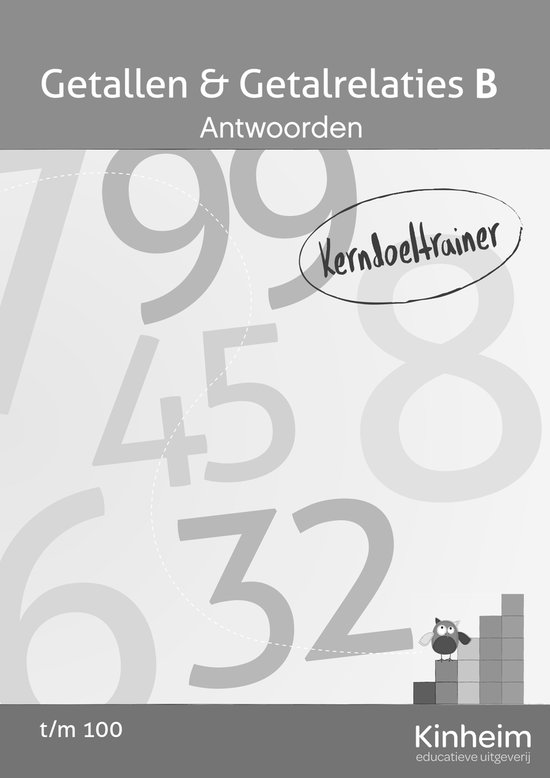 Kerndoeltrainer Getallen & Getalrelaties B antwoorden - cover