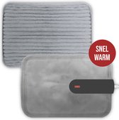 DistinQ Elektrische Kruik - met Handwarmer - Oplaadbare Kruik - Warmwaterkruik - Met Handverwarmer - Handenverwarmer - Oplaadbaar - Electrische en Oplaadbare Kruik - Baby, Kinderen & Volwassenen