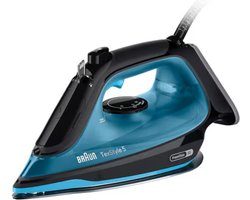 Braun TexStyle 5 SI5256BL - Stoomstrijkijzer - Glijdt Moeiteloos Achteruit - Zelfreinigend - Blauw