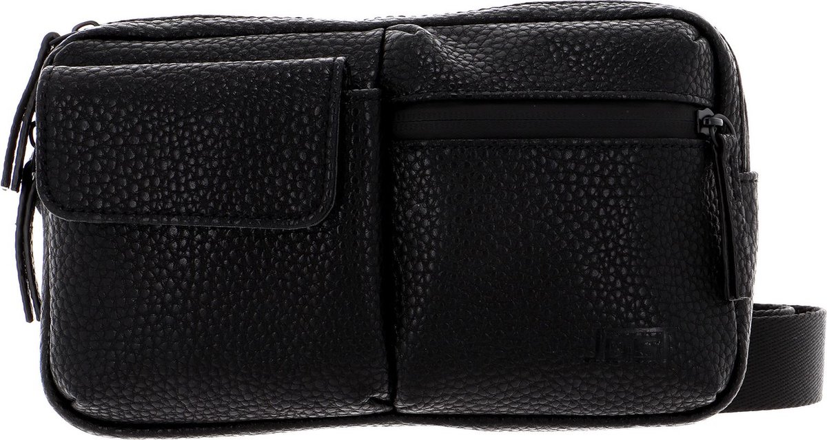 JOST schoudertas gordeltas Oslo Crossover Bag Black zwart