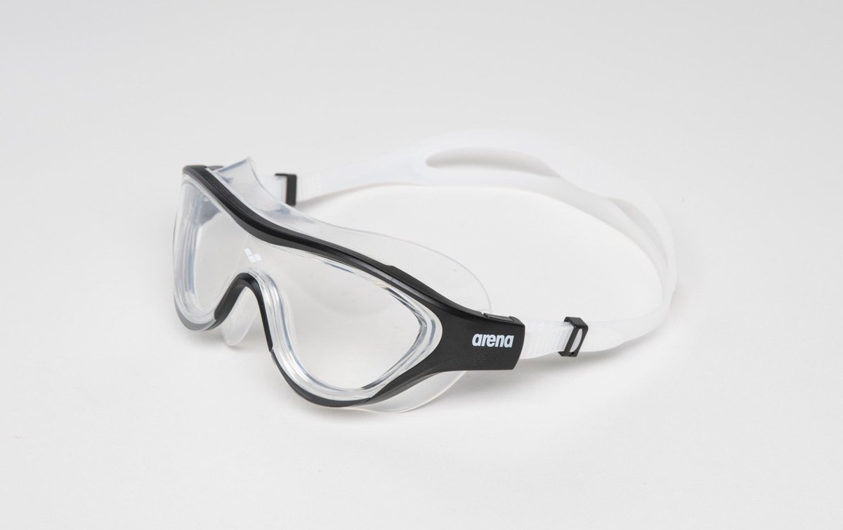 ARENA | The One Mask clear - black - transparent — afbeelding 3