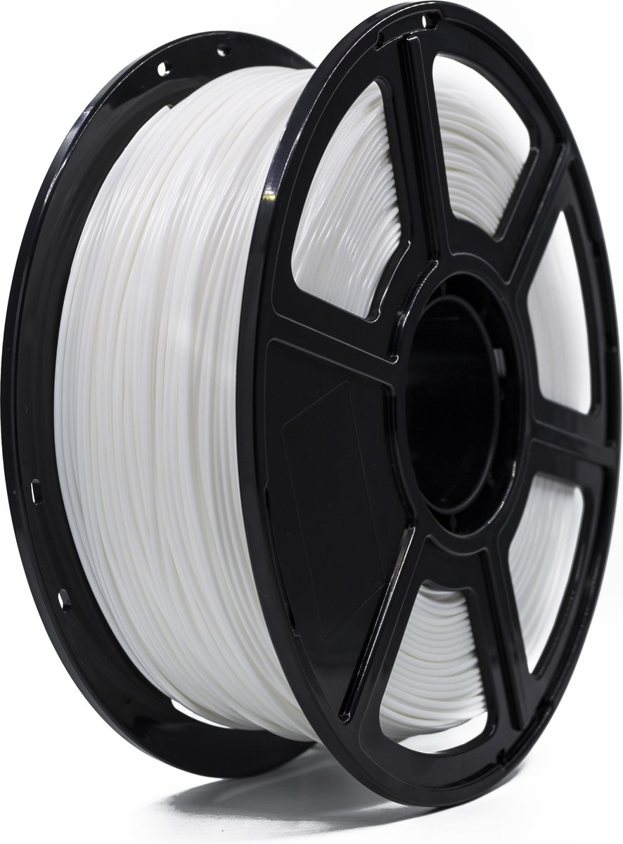 FlashForge PLA Filament - Wit - 1.75mm - Biologisch Afbreekbaar - 1kg