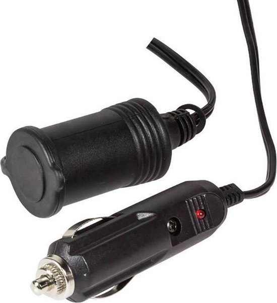 Sigarettenaansteker verlengkabel 5 meter 12/24 volt € 17,95