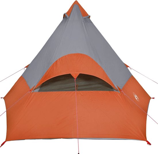 vidaXL Tipitent 7-persoons - Oranje - Waterdicht Tipitent - Tent - Campingtent - Vouwtent - Buitenshuis van Vidaxl — afbeelding 5