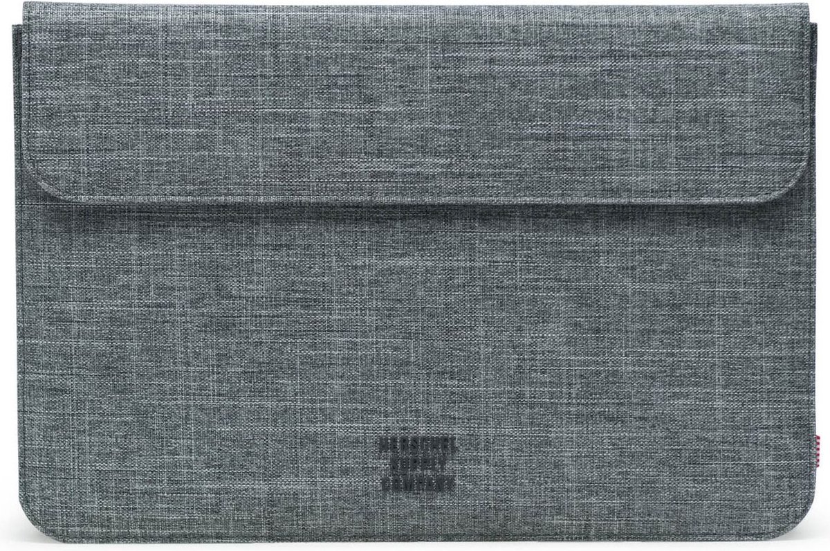 Herschel Laptop hoes met laptopvak Spokane Laptop Sleeve Raven Crosshatch Grijs