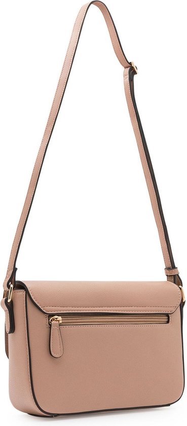 L.CREDI Sac à épaule bandoulière Sac à épaule Olga Flapbag Blush Vieux rose
