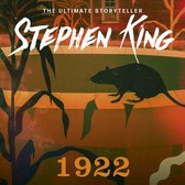Boekomslag van '1922' met Stephen King's naam en een rat in maïs.