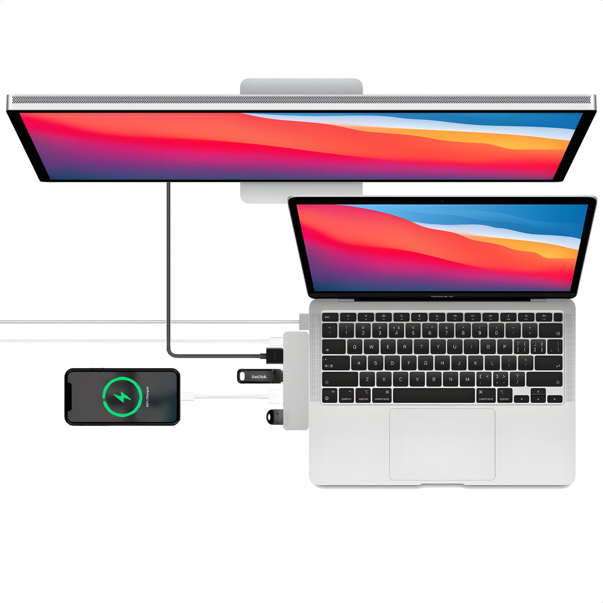 iMounts USB-C hub MacBook Air/Pro - HDMI thumbnail 5