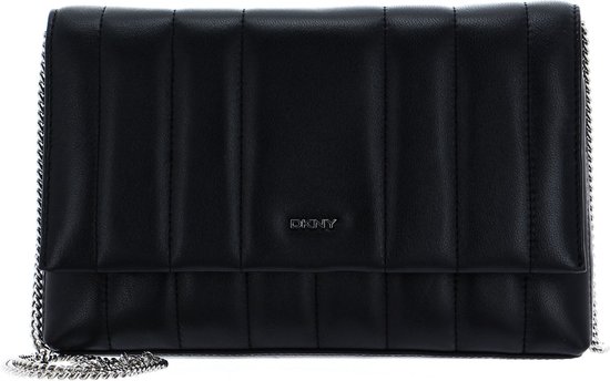 Pochette Sac DKNY Noire - Taille Medium, Style Clutch, Occasion