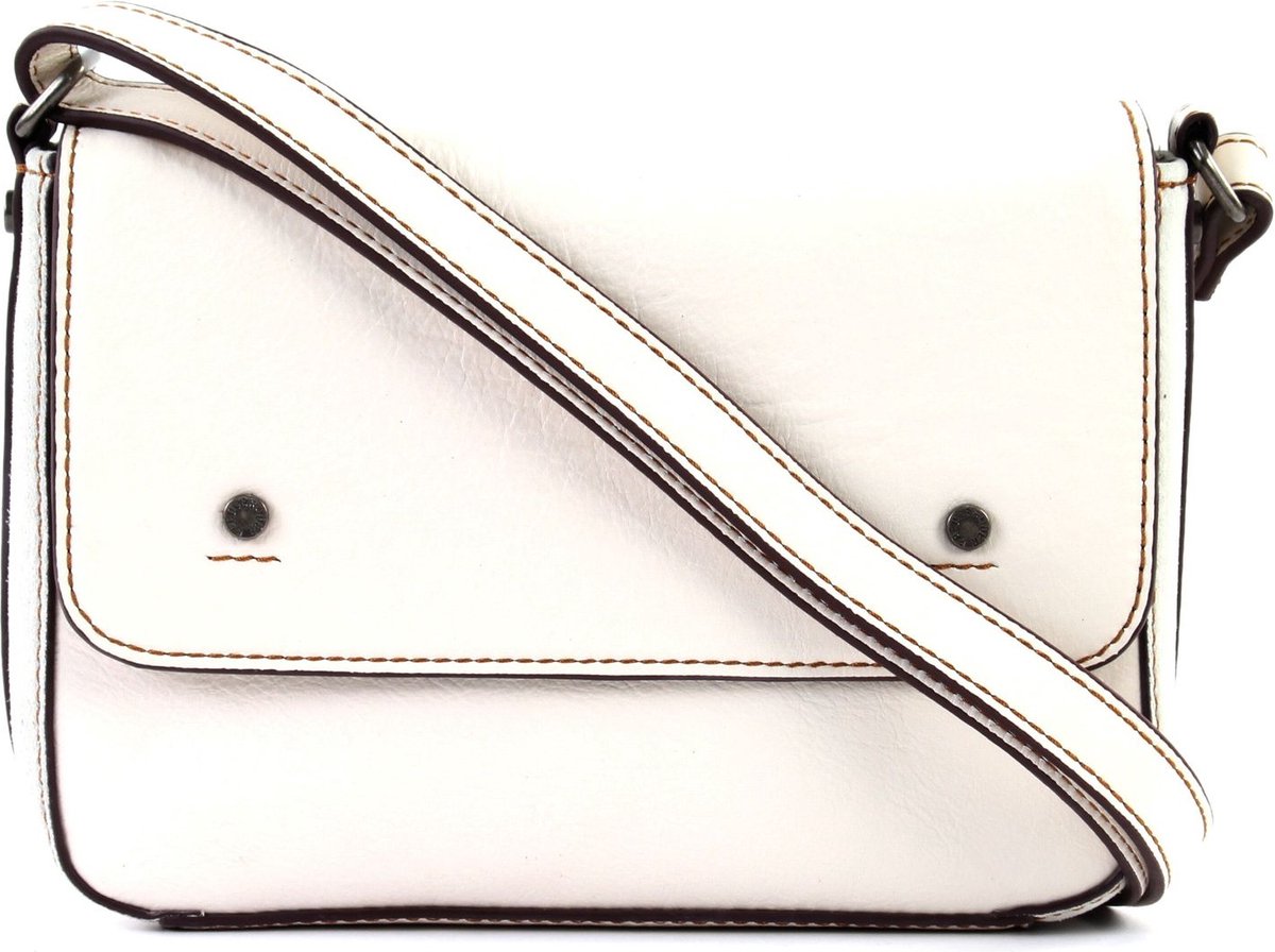 FREDsBRUDER Leren Schoudertas Avondtas Atelier Feierstunde Beige