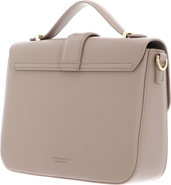 SEIDENFELT MANUFAKTUR Sac à main Sac à épaule bandoulière Nellim Handbag Smooth Taupe / Gold