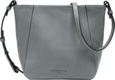 LIEBESKIND BERLIN Leren Schoudertas Chudy Sheep Natural Hobo Bag Grigio Grijs