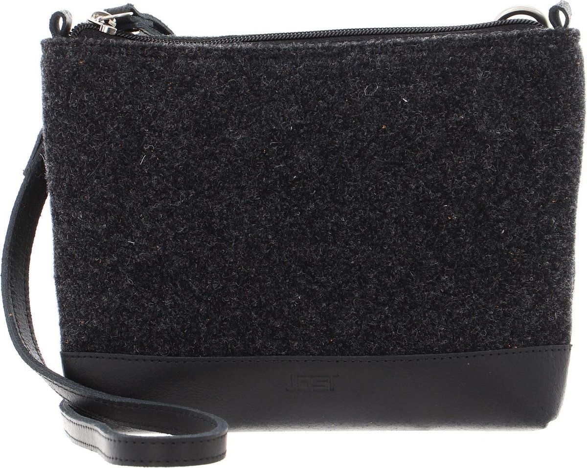 JOST Schoudertas Gordeltas Farum Waist Bag Black Zwart
