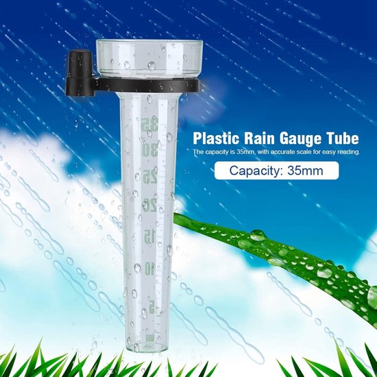 Regenfall Sensor Kipp-Behälter Regensensor Messgerät Überwachungstool Regenfall Sensor Kipp-Behälter Regensensor Messgerät Überwachungstool