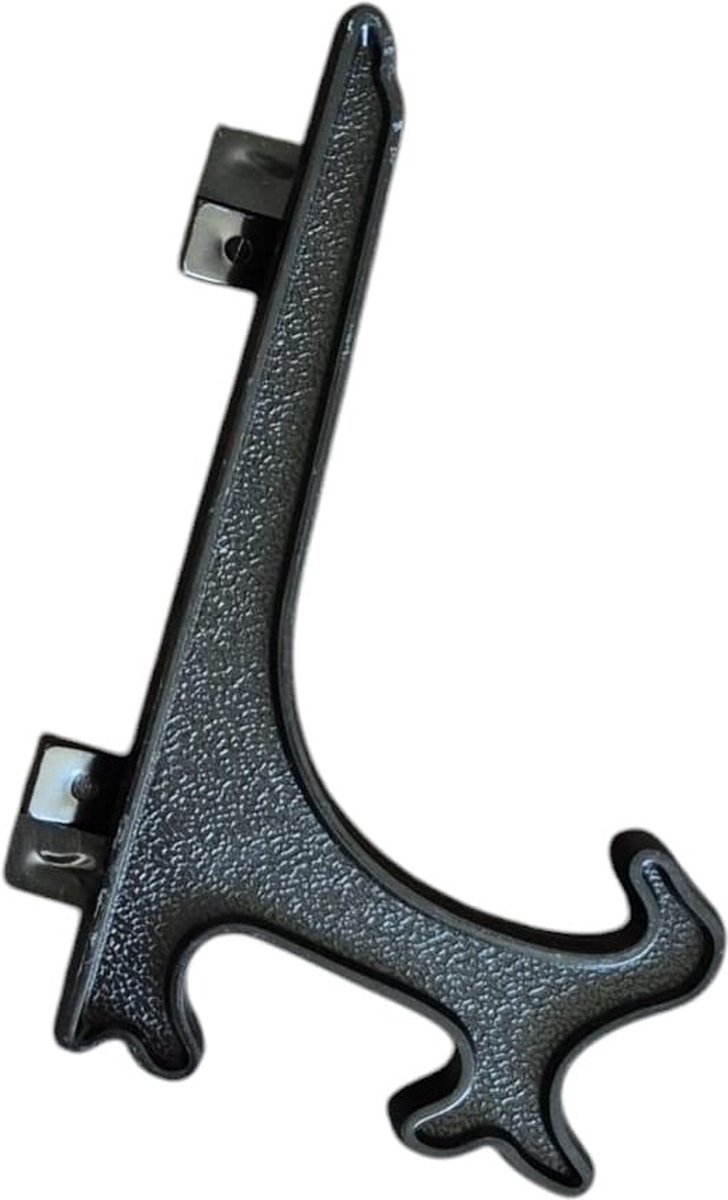 Troubadot | tegeltjeshouder | klein | 2 stuks | 10cm hoog | zwart | Tegelhouder | Tegeltjes standaard |Tegelstandaard | Houder | Tegelhouder |