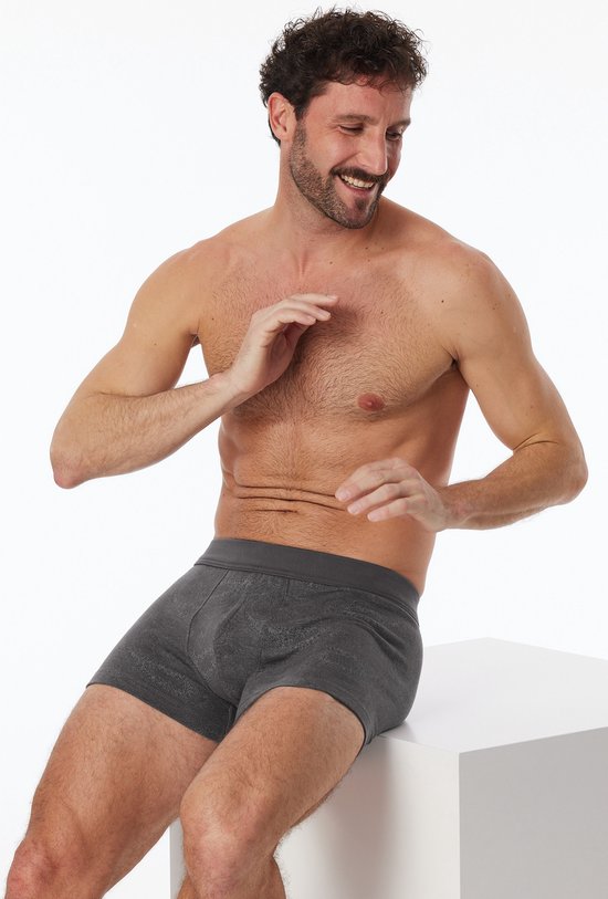 Schiesser – Interlock Fin - Court – 181837 – Anthracite – Taille M