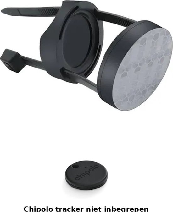 Fiets Reflectorhouder voor Chipolo One Tracker – Veilig & Vindbaar| Rode Reflector Case voor Chipolo One Tracker – Fietsbevestiging Kleur Wit