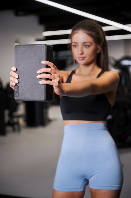 Queenfit® Yogablok - Hoge dichtheid EVA schuim - Yoga Blok, Yoga Kubus, Yoga Steen van Queenfit — afbeelding 3
