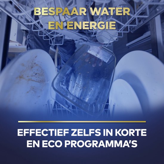 Sun - Vaatwascapsules - Brilliant Shine - All-in 1 -met Active Oxygen+ - 4 x 34 Stuks - Voordeelverpakking