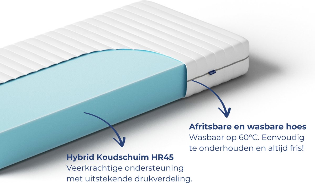 Akkon Koudschuim Matras 160x200 - 14 cm dik thumbnail 2