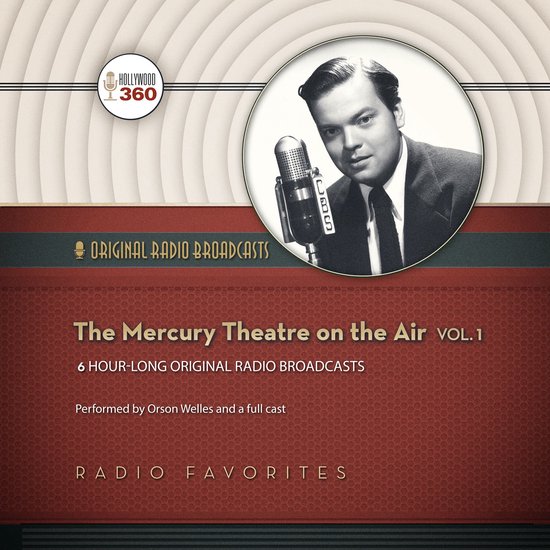 The Mercury Theatre on the Air, Vol. 1 - cover